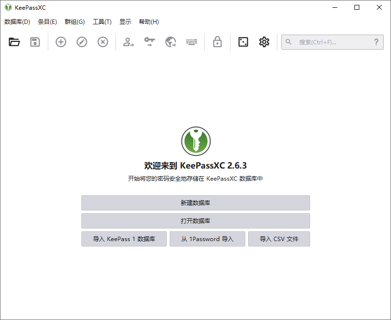 密码管理软件 | KeePassXC v2.7.10 绿色版